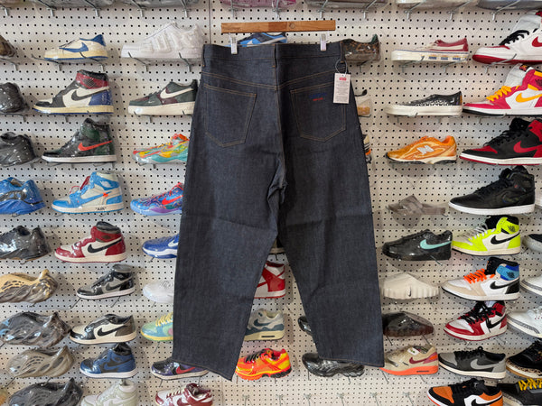 NEW Supreme Baggy Selvedge Denim - Dark Indigo Size 36