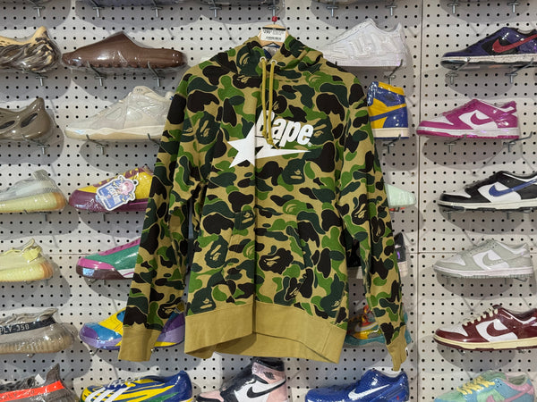 NEW Bape ABC BAPE STA Pullover Hoodie - Camo Size Large