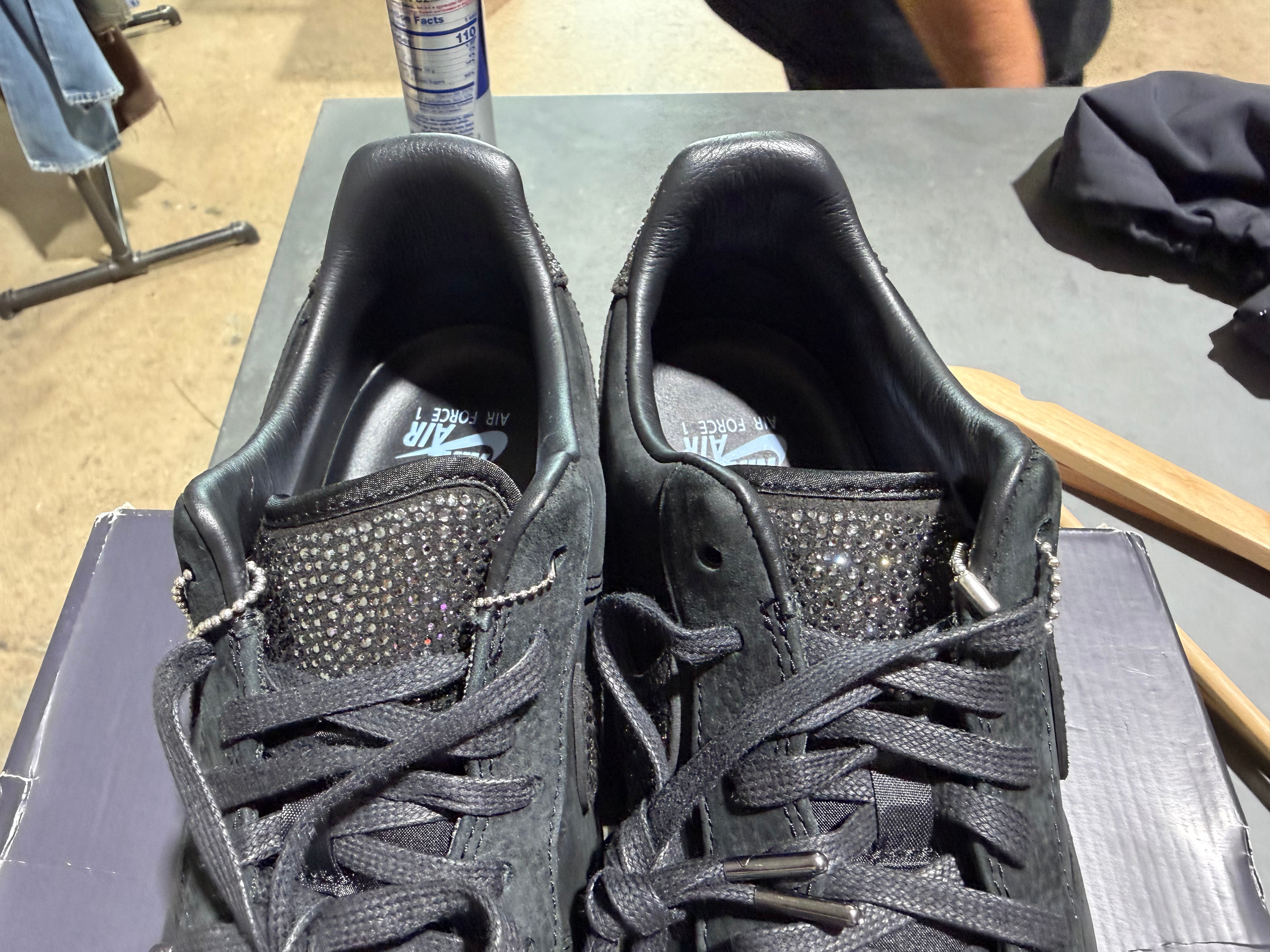 Nike Air Force 1 Ja Luxe - Black Size 10.5