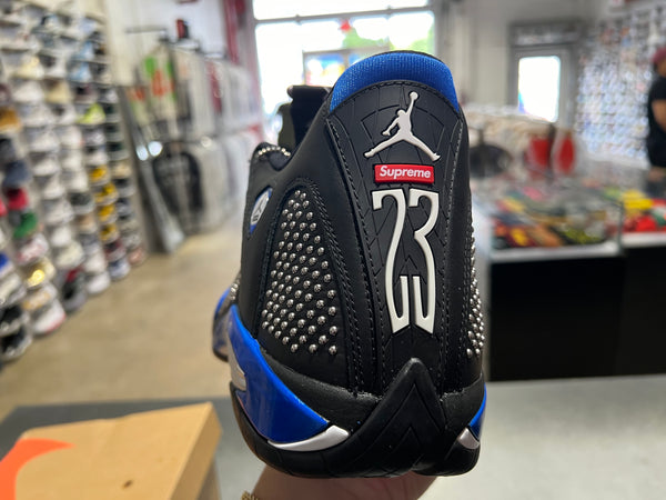 Air Jordan 14 Retro - Supreme Black Size 13