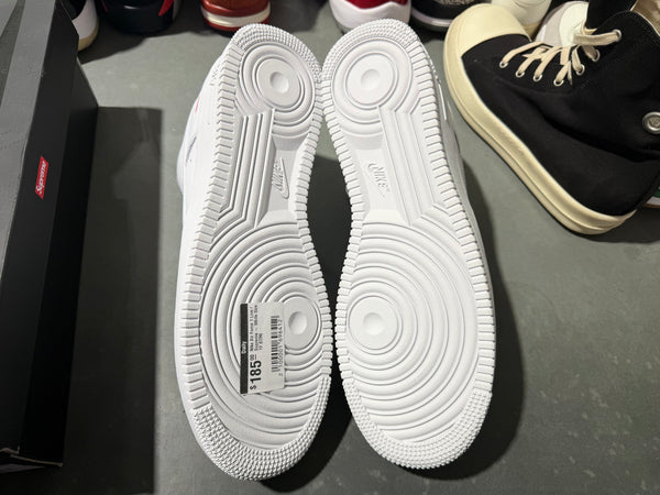 Nike Air Force 1 Low / Supreme - White Size 12