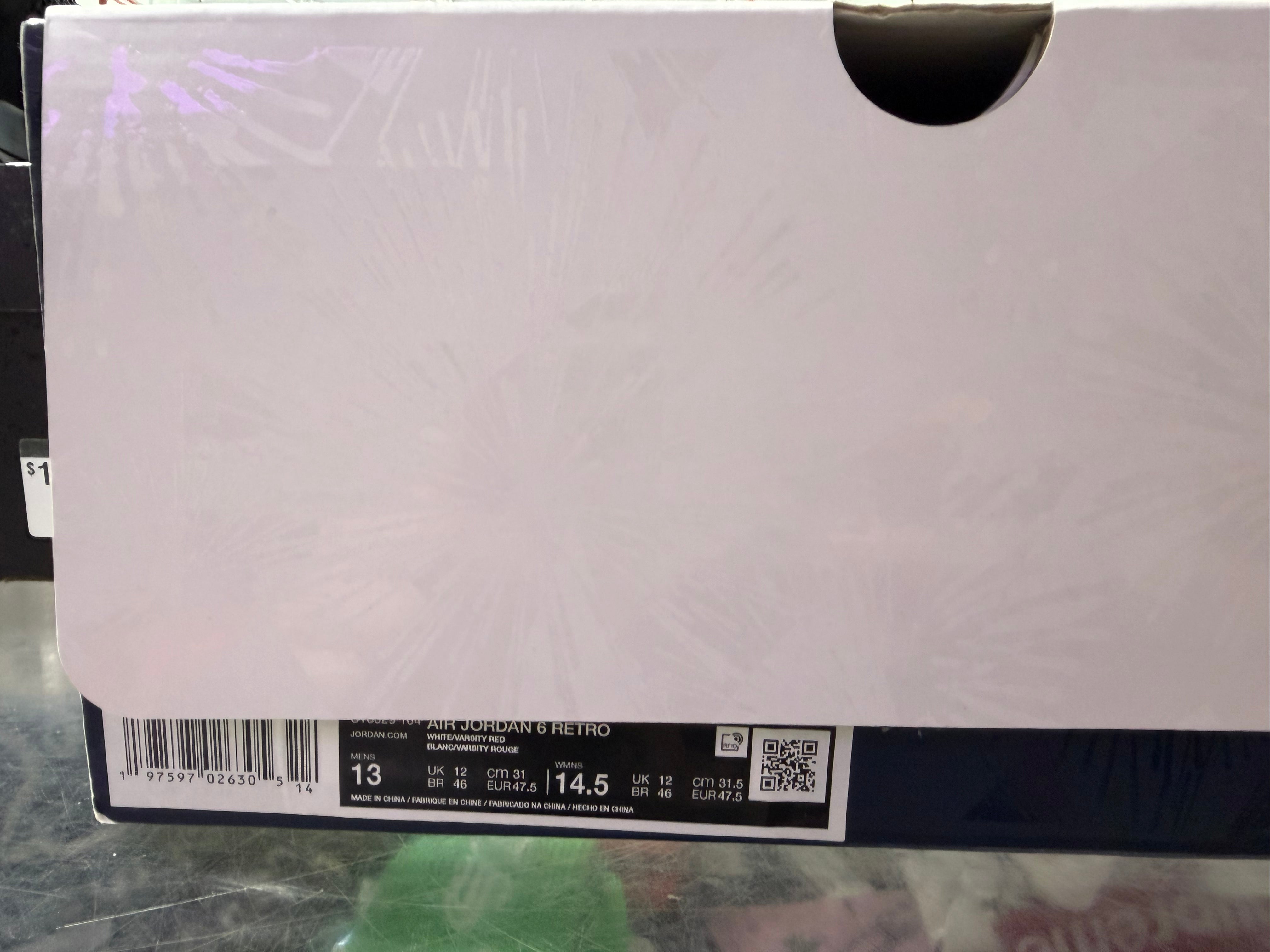 Air Jordan 6 Retro - Olympic Size 13