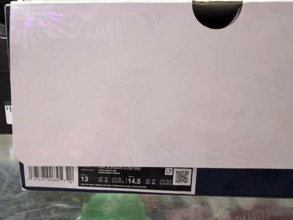 Air Jordan 6 Retro - Olympic Size 13