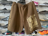 USED Supreme DJ Screw Sweat Shorts - Brown Size XXL