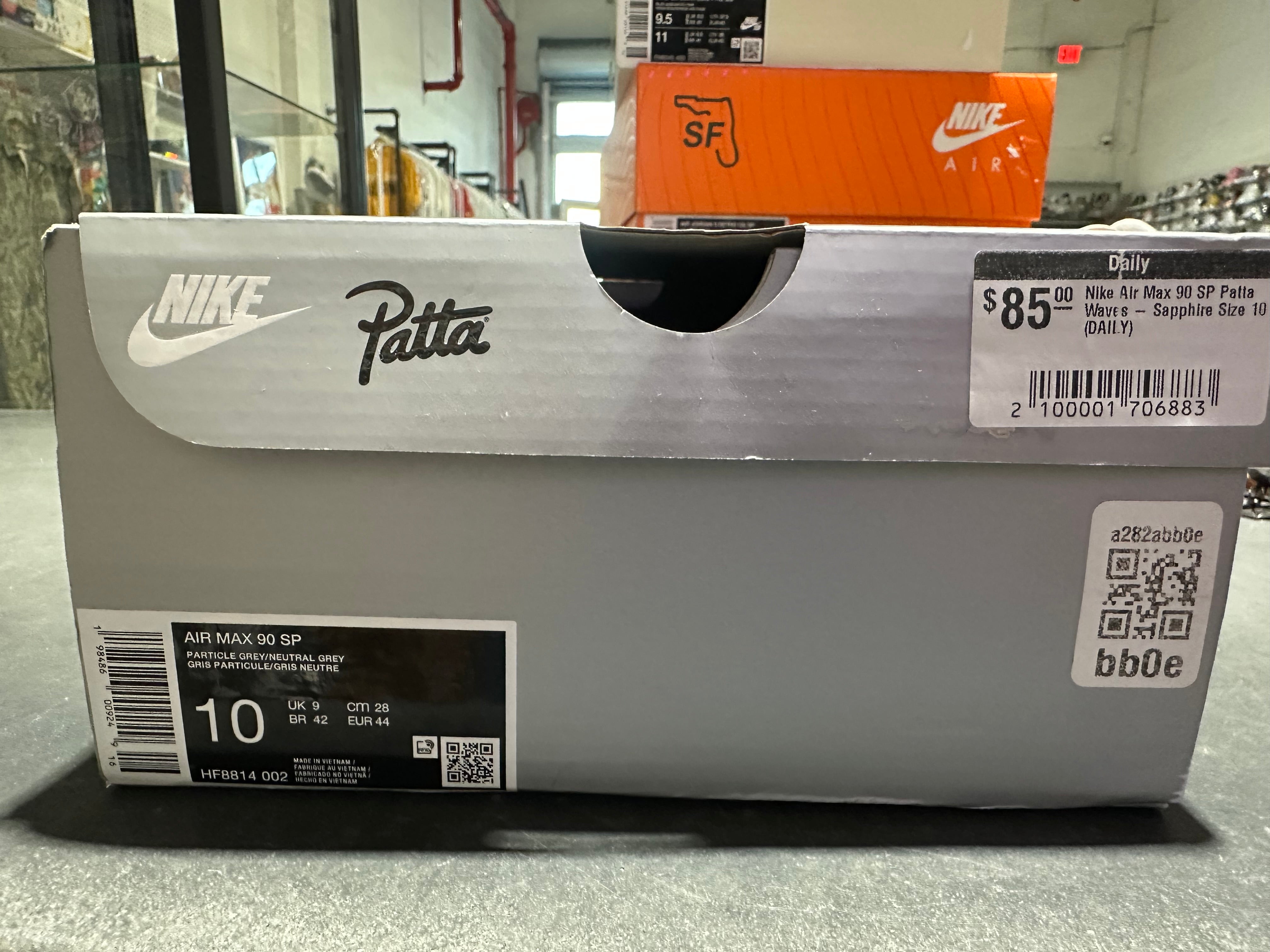 Nike Air Max 90 SP Patta Waves - Sapphire Size 10