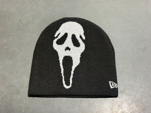 USED Supreme Ghost Face Beanie - Black