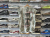NEW Vale Cut Off Tee - White/Grey Size Medium