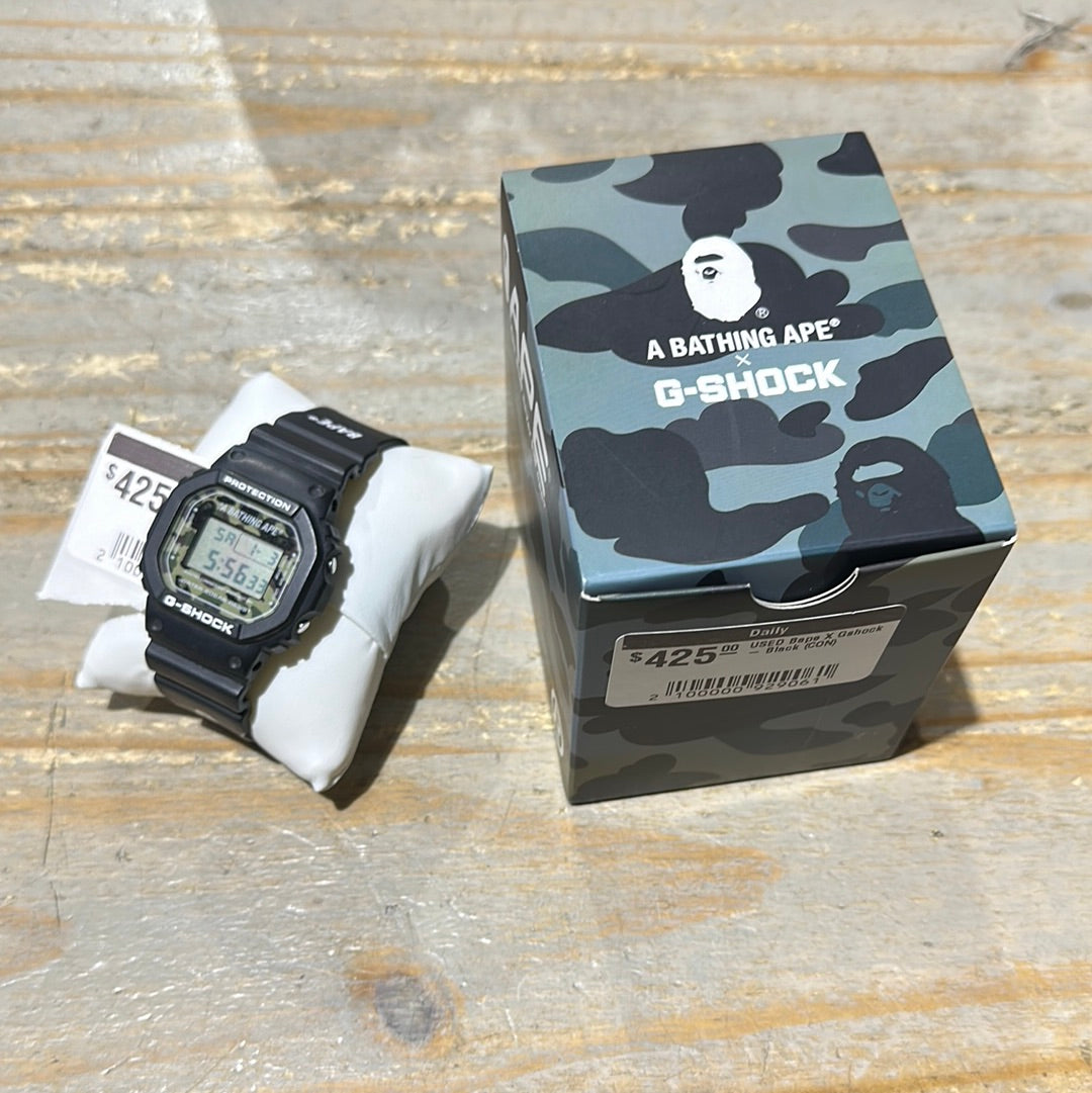 Bape X Gshock - Black