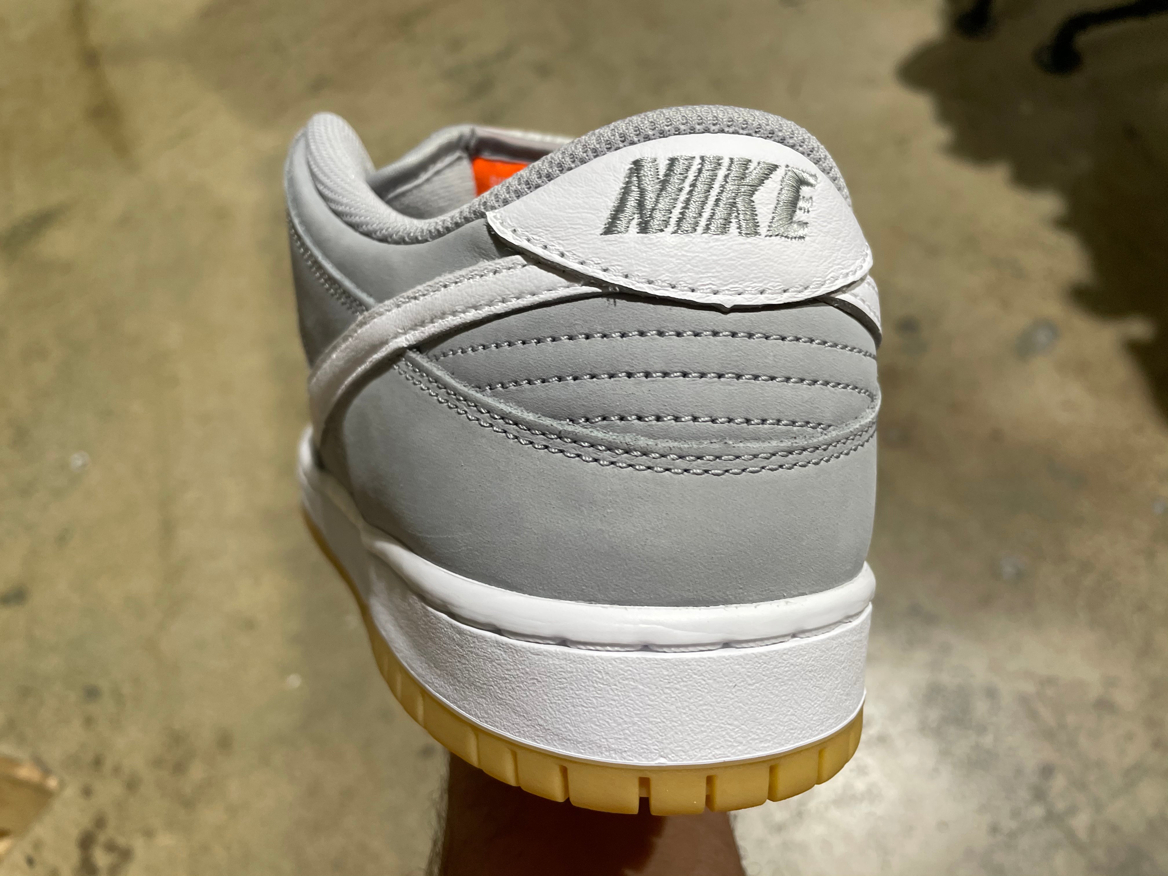 Nike SB Dunk Low Pro ISO - Wolf Grey Gum