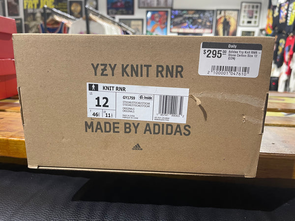 Adidas Yzy Knit RNR - Stone Carbon