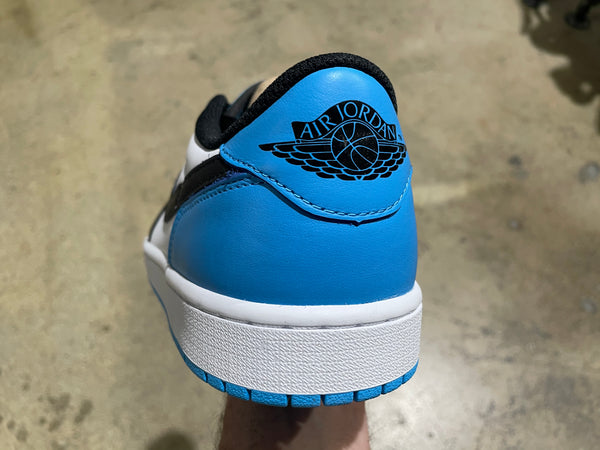 Air Jordan 1 Retro Low OG - Black Dark Powder Blue