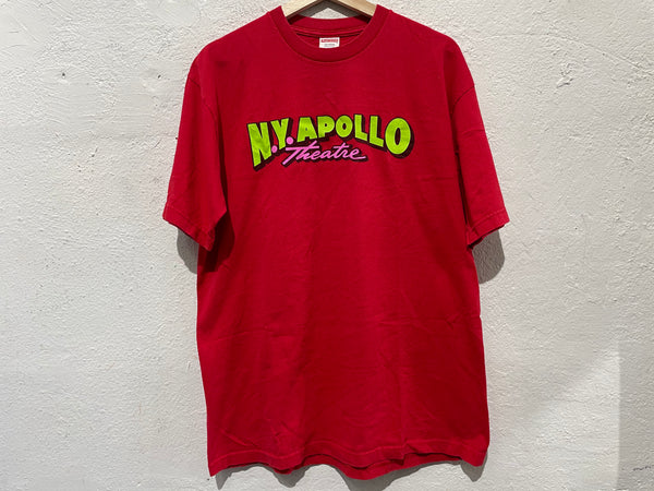 USED Supreme Apollo Theater Tee - Red Size Large
