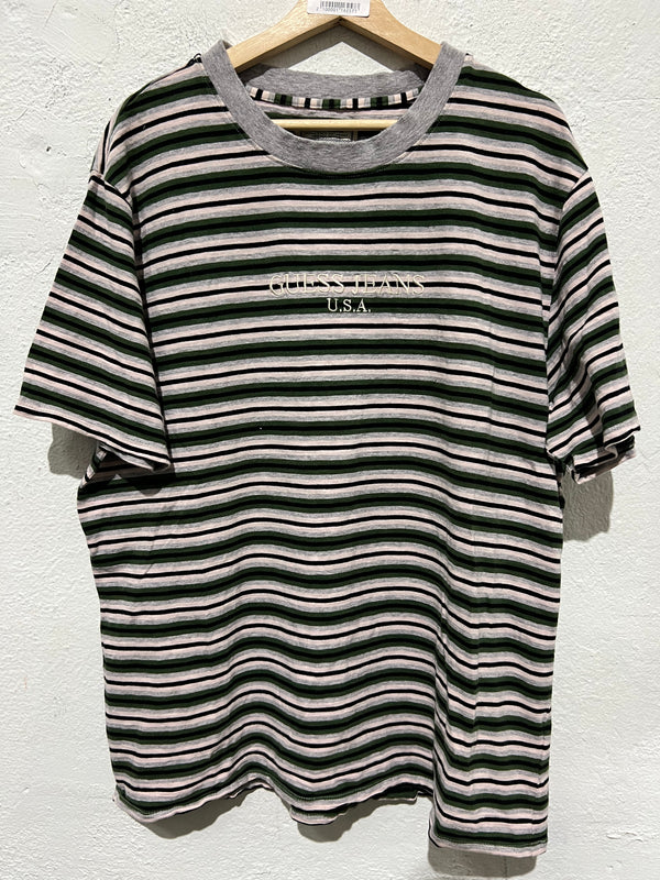 Guess Tee - Green/Multi Size XL